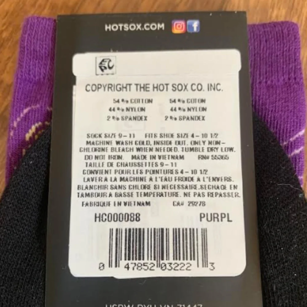 🆕 Purple Starry Night Socks